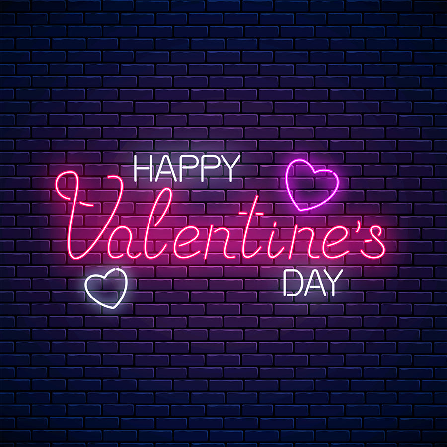 Happy Valentine's Day Neon Sign Led Light
