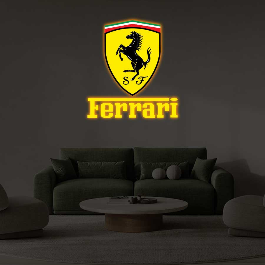 Ferrari Neon Sign