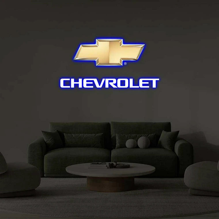 Chev Car LOGO Neon Sign
