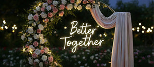 8 Unique Places to Put a Neon Sign at Your Wedding Venue