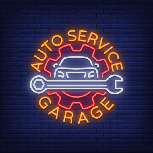 Chill Garage Neon Sign