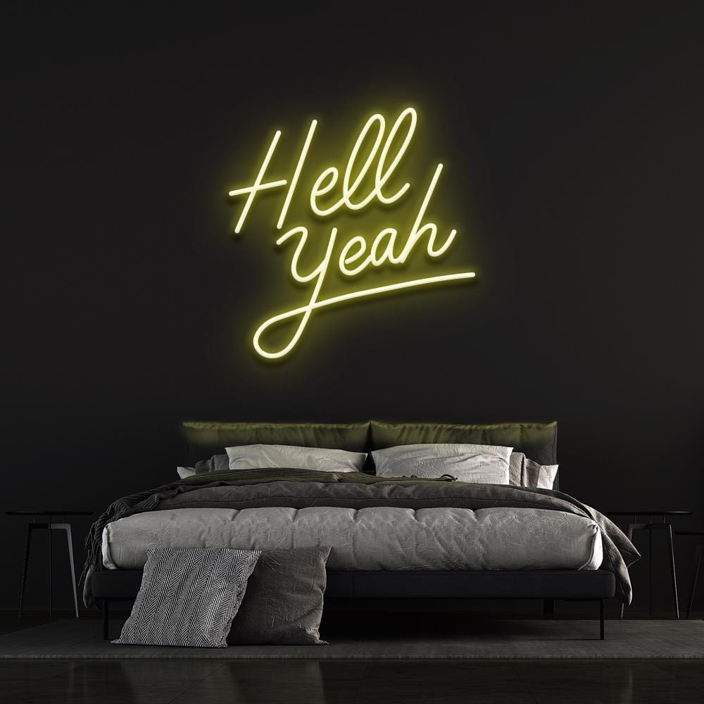 HELL YEAH - LED NEON SIGN