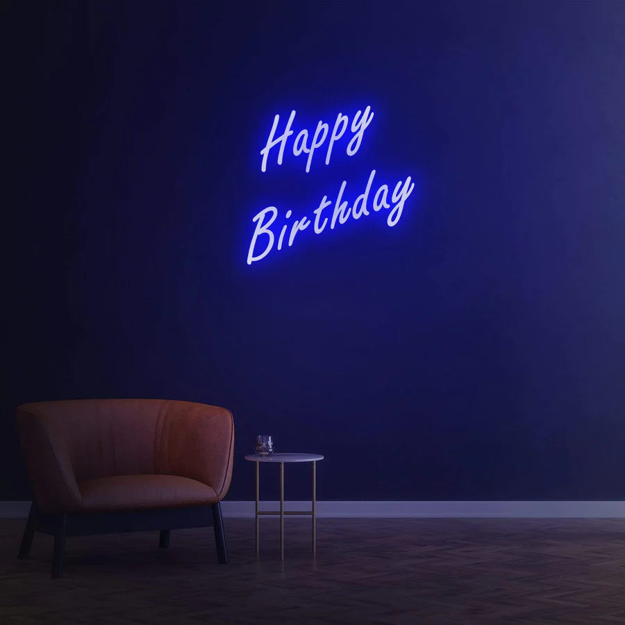 HAPPY BIRTHDAY - LED NEON SIGN