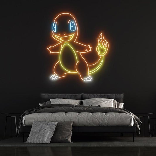 "CHARMANDER" - POKEMON NEON SIGN