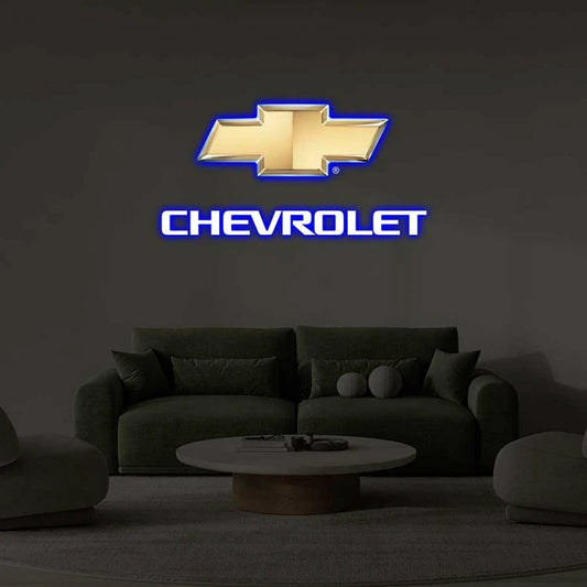 Chev Car LOGO Neon Sign