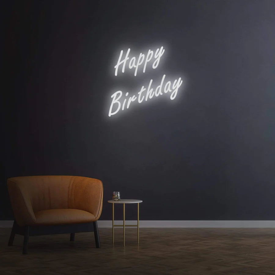 HAPPY BIRTHDAY - LED NEON SIGN