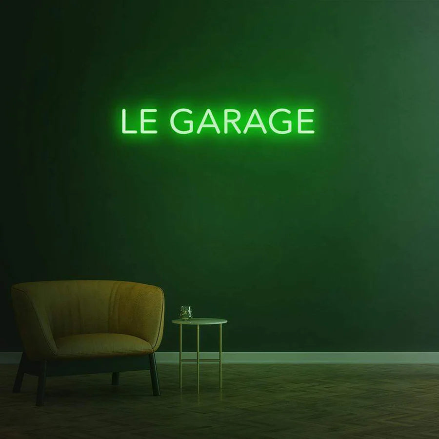 LE GARAGE - LED NEON SIGN