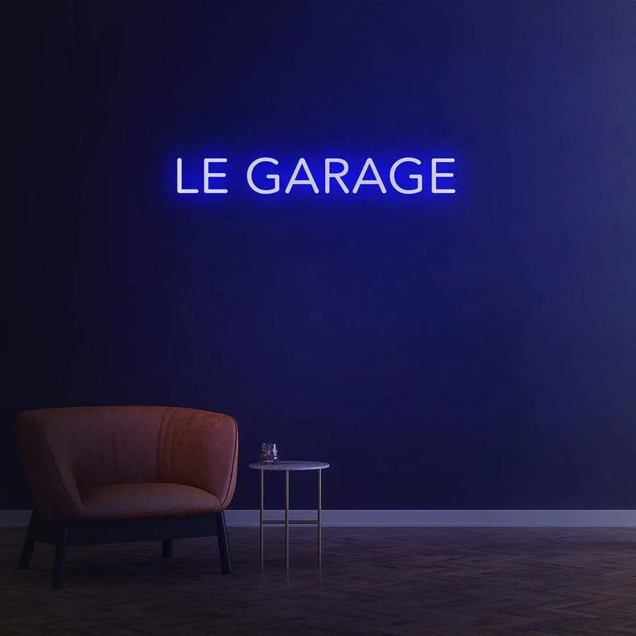 LE GARAGE - LED NEON SIGN