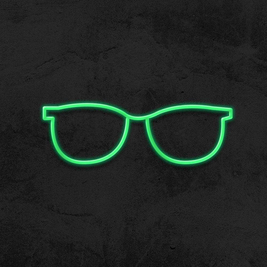 GLASSES - LED NEON SIGN