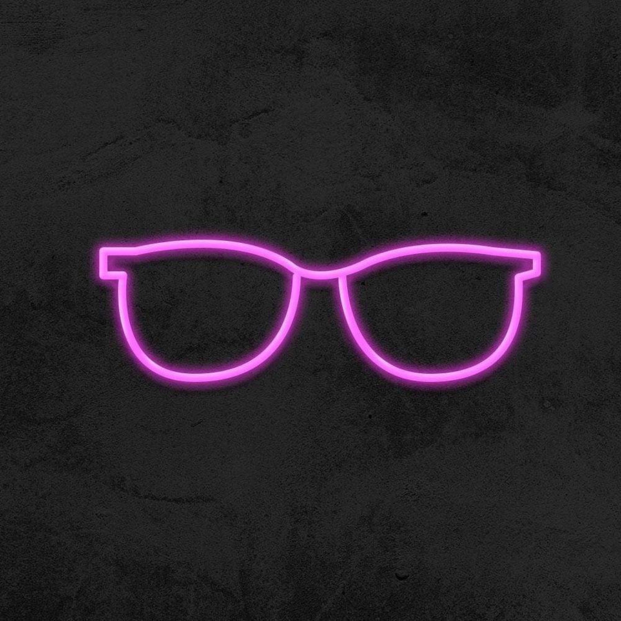 GLASSES - LED NEON SIGN