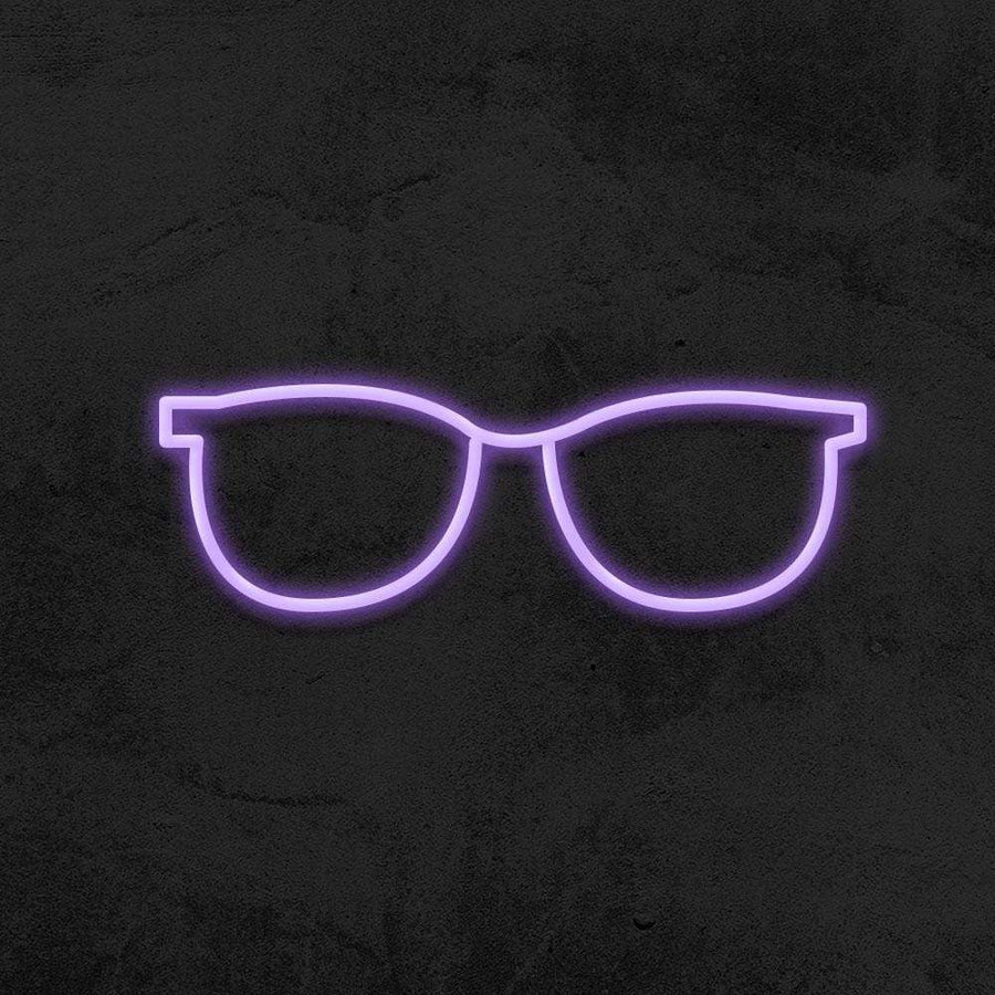 GLASSES - LED NEON SIGN