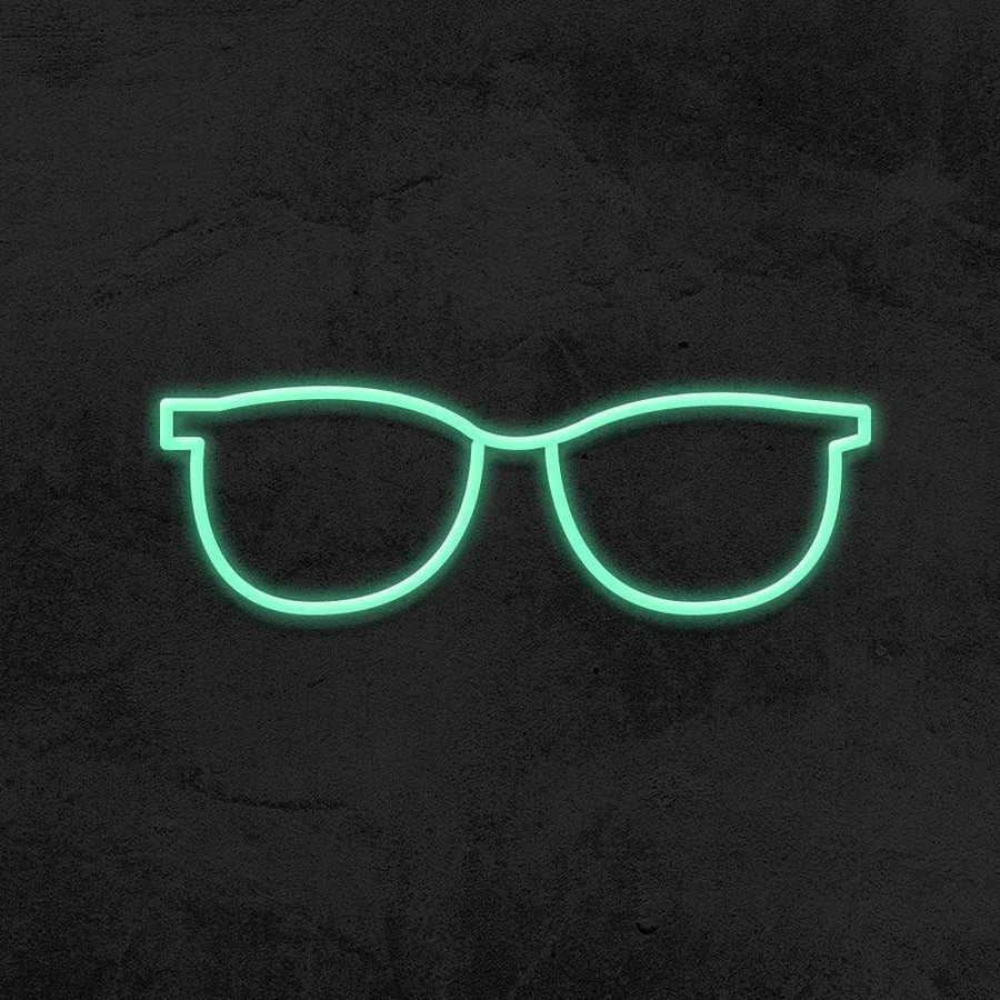 GLASSES - LED NEON SIGN