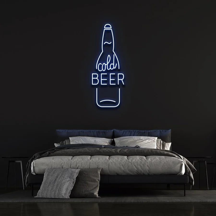 COLD BEER - LED NEON SIGN