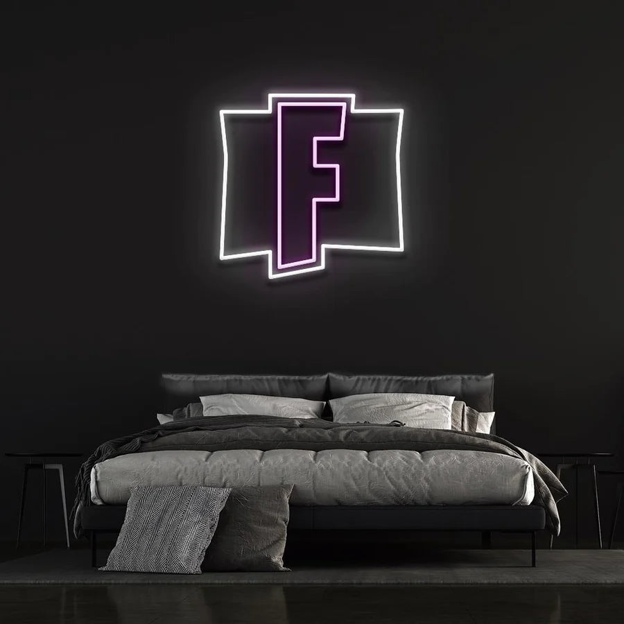 FORTNITE LOGO LED NEON SIGN