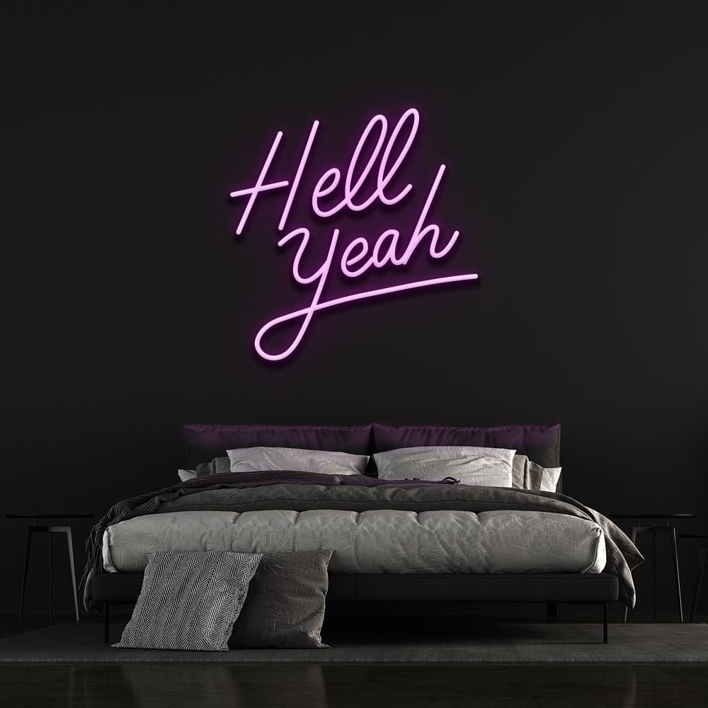 HELL YEAH - LED NEON SIGN