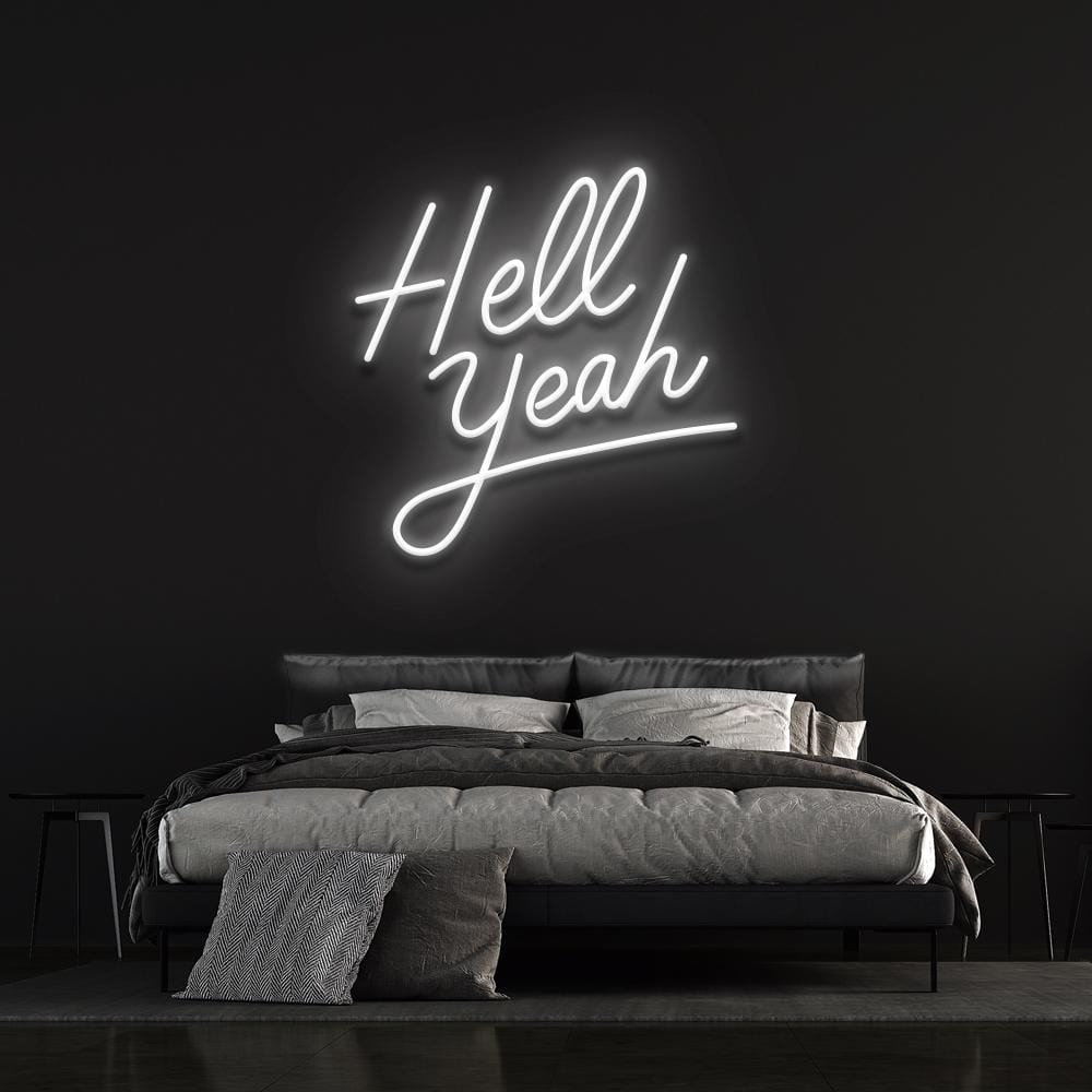 HELL YEAH - LED NEON SIGN