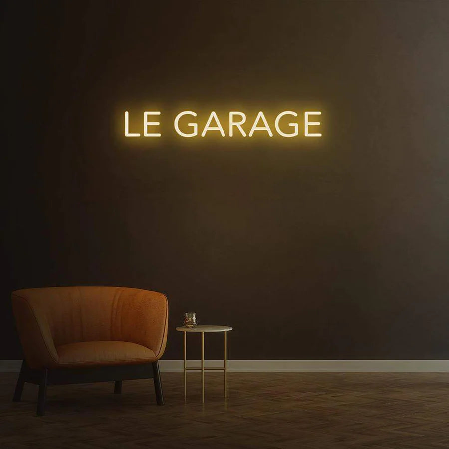 LE GARAGE - LED NEON SIGN