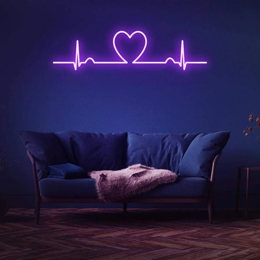 LOVE BEAT NEON SIGN