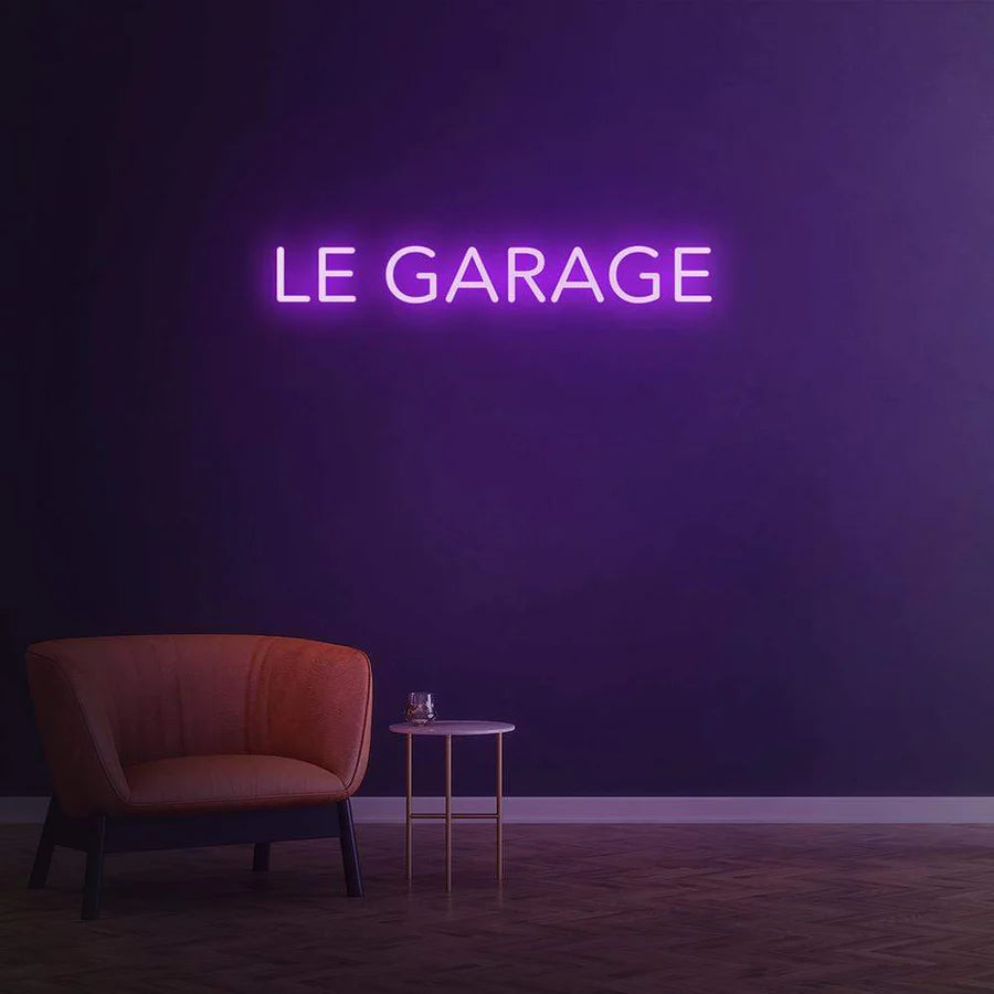 LE GARAGE - LED NEON SIGN