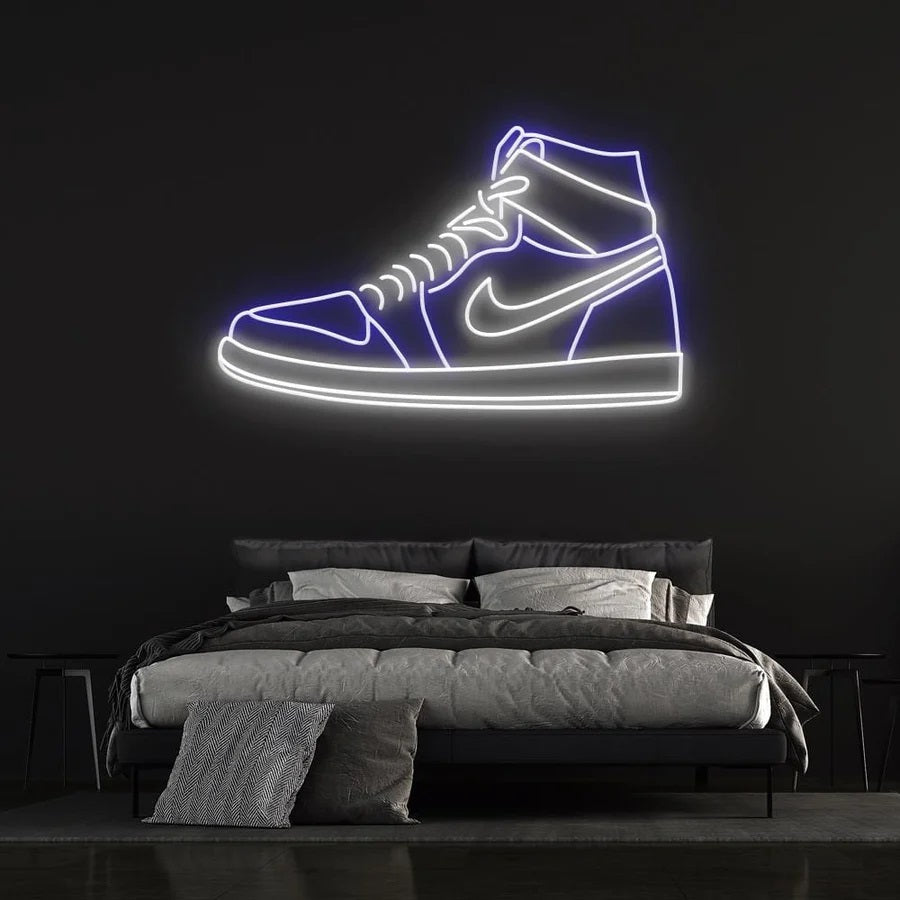 "AIR JORDAN 1" MULTICOLOUR NEON SIGN