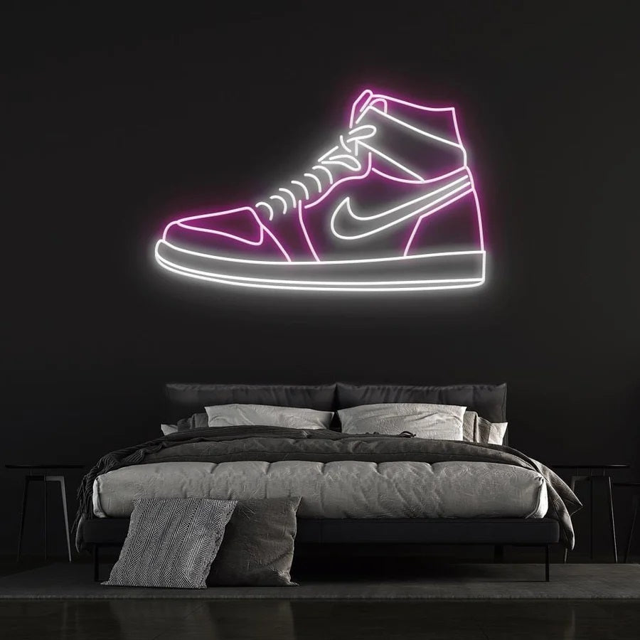 "AIR JORDAN 1" MULTICOLOUR NEON SIGN