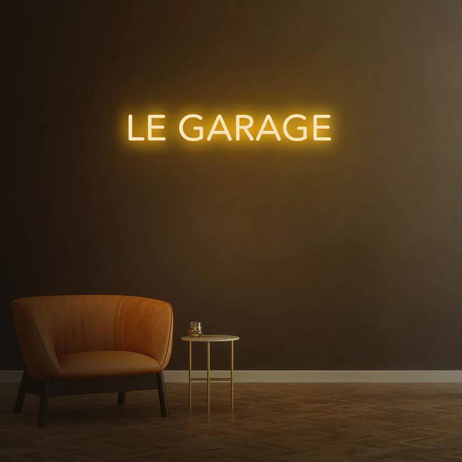 LE GARAGE - LED NEON SIGN