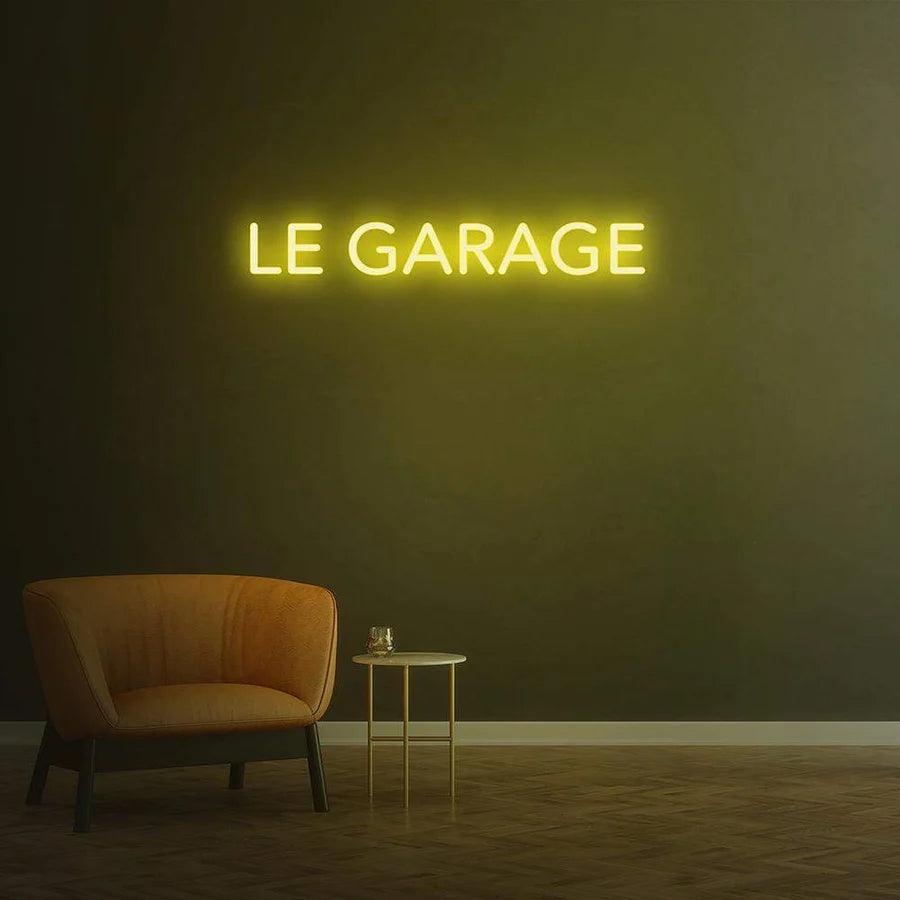 LE GARAGE - LED NEON SIGN