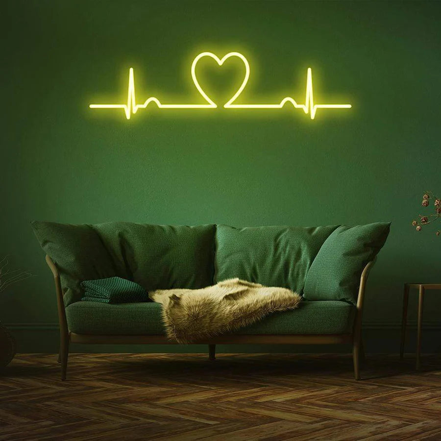 LOVE BEAT NEON SIGN