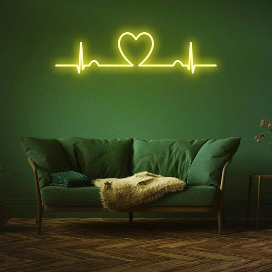 LOVE BEAT NEON SIGN