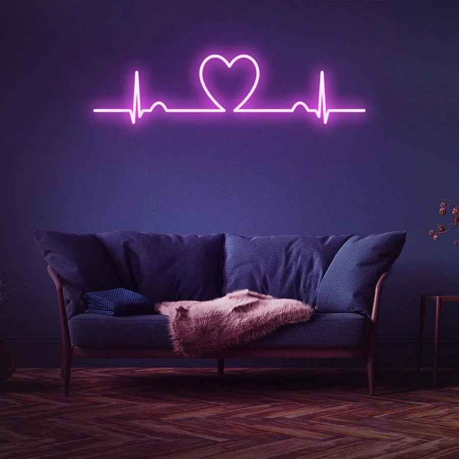 LOVE BEAT NEON SIGN