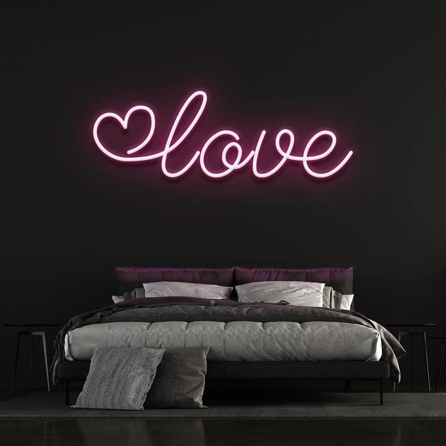 'LOVE ' NEON SIGN