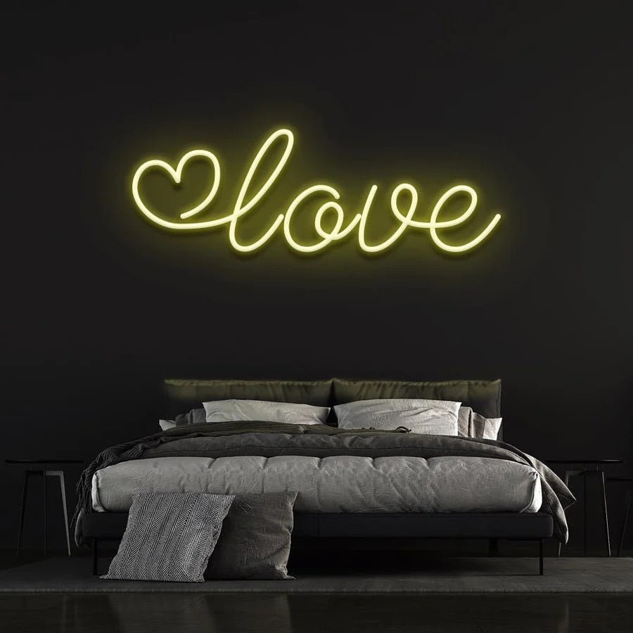 'LOVE ' NEON SIGN